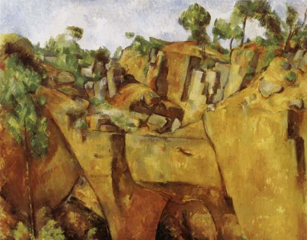 Paul Cezanne La Carriere de Bibemus Spain oil painting art